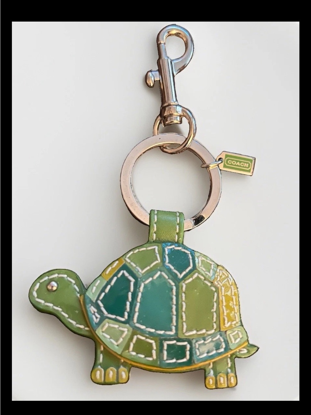 Coach Leather Turtle/ Land Tortoise, 2004-Style: (#92095) EXTREMELY RARE/VINTAGE